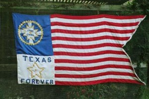 Reproduction KGC flag produced by Vicki Betts