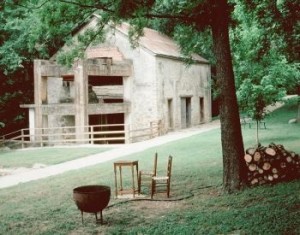 Grist Mill. Landmark Inn, Castroville, Texas